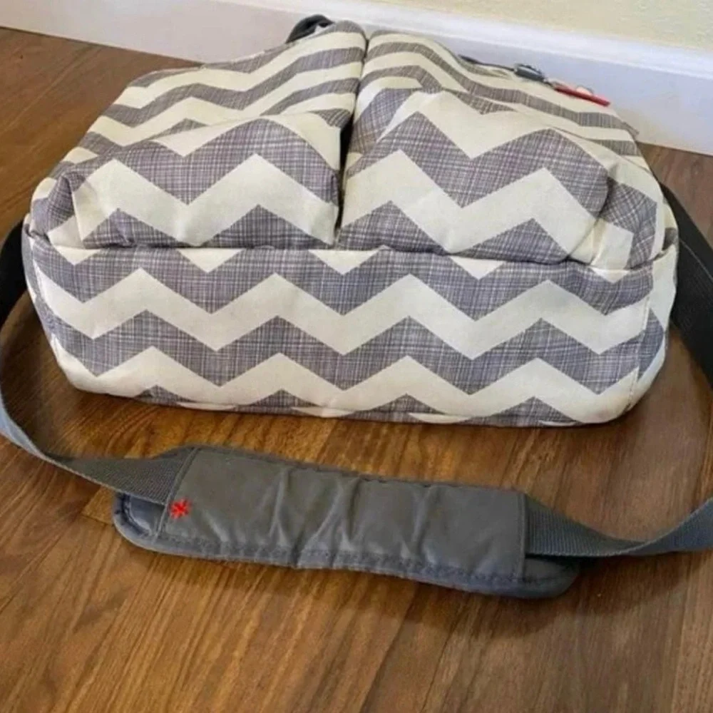 Skip Hop Chevron Duo Signature Diaper Bag